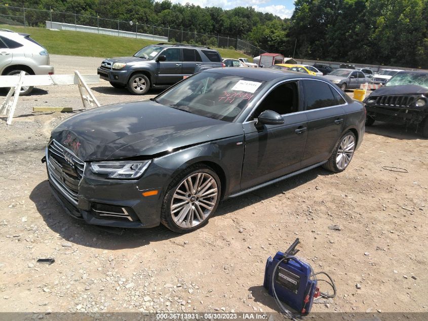 2017 AUDI A4 ULTRA PREMIUM PLUS - WAULMAF47HN070382