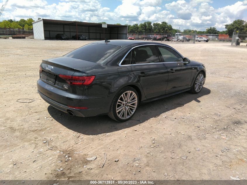 2017 AUDI A4 ULTRA PREMIUM PLUS - WAULMAF47HN070382