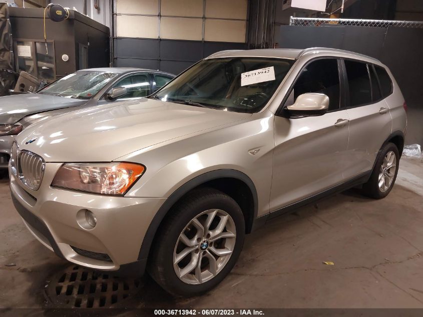 2013 BMW X3 XDRIVE28I - 5UXWX9C51D0A30939