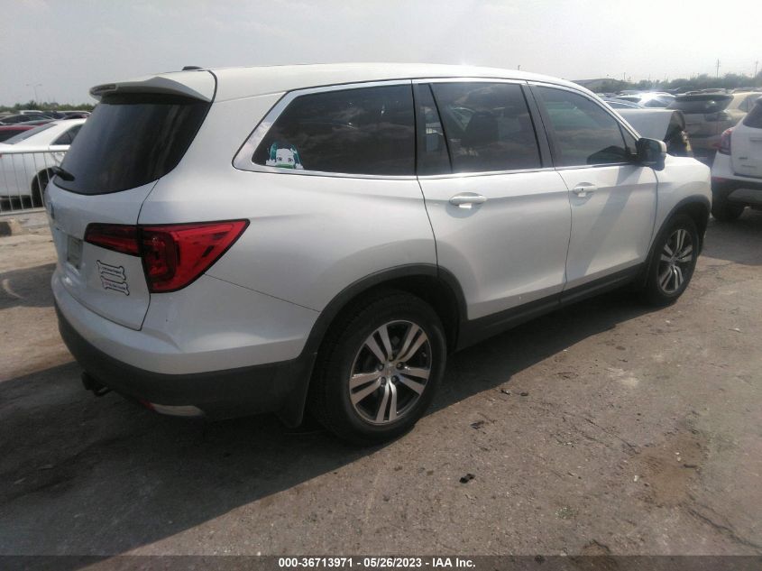 2018 HONDA PILOT EX-L - 5FNYF5H57JB031490