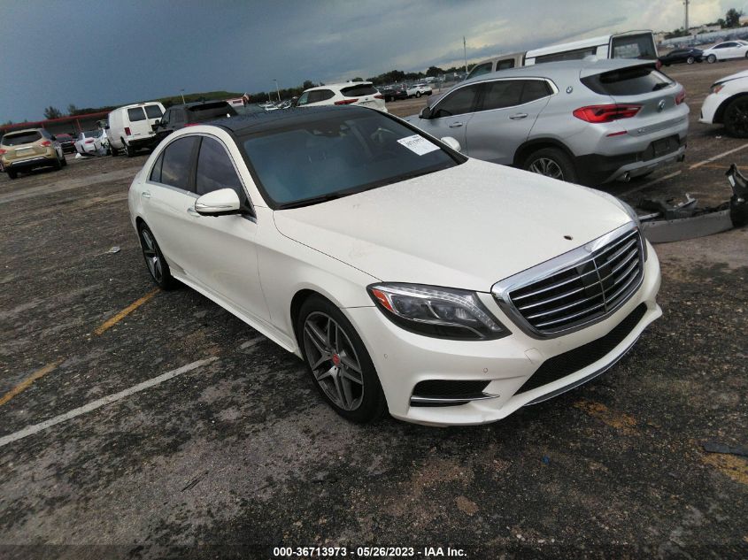 2015 MERCEDES-BENZ S-CLASS S 550 - WDDUG8CB9FA072204