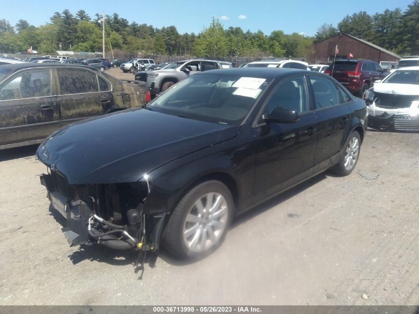 2014 AUDI A4 PREMIUM - WAUBFAFL4EN003084