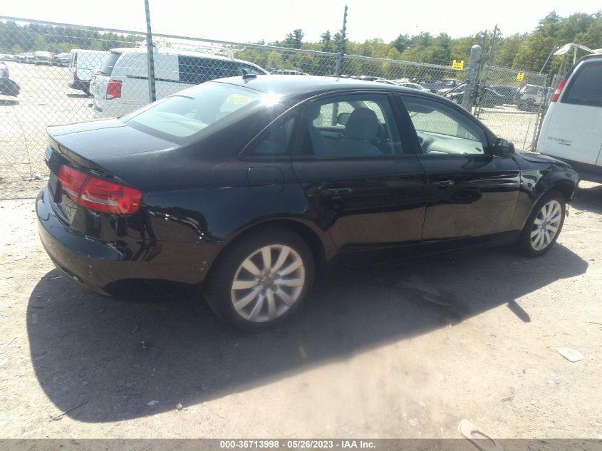 2014 AUDI A4 PREMIUM - WAUBFAFL4EN003084