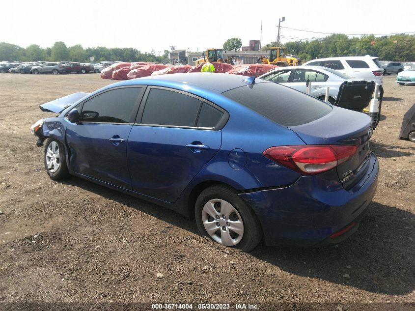 2017 KIA FORTE LX - 3KPFK4A76HE097621