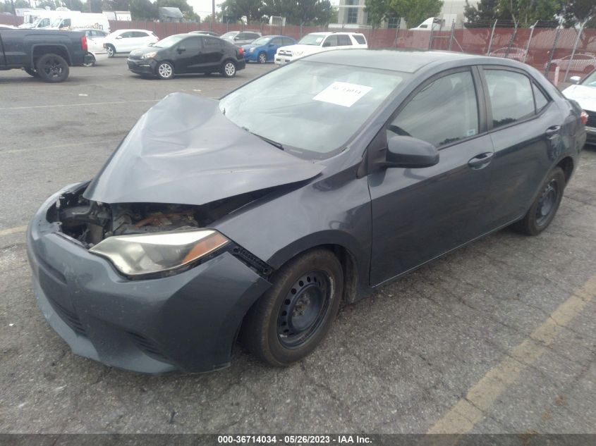 2014 TOYOTA COROLLA L/LE/S/S PLUS/LE PLUS - 5YFBURHE6EP176548