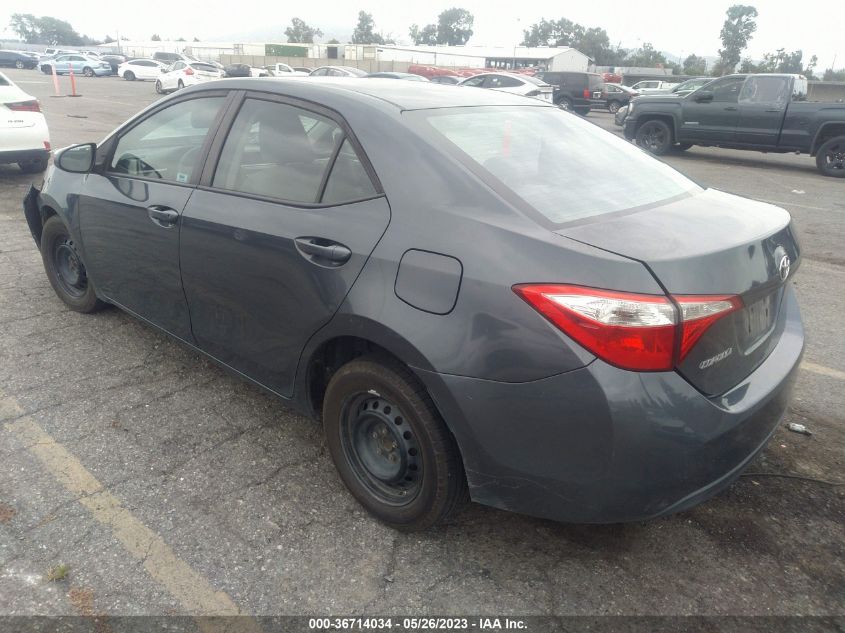 2014 TOYOTA COROLLA L/LE/S/S PLUS/LE PLUS - 5YFBURHE6EP176548