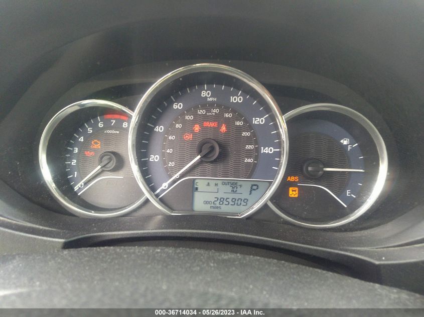 2014 TOYOTA COROLLA L/LE/S/S PLUS/LE PLUS - 5YFBURHE6EP176548