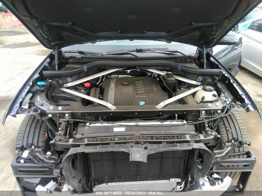 2022 BMW X6 XDRIVE40I - 5UXCY6C08N9K00808
