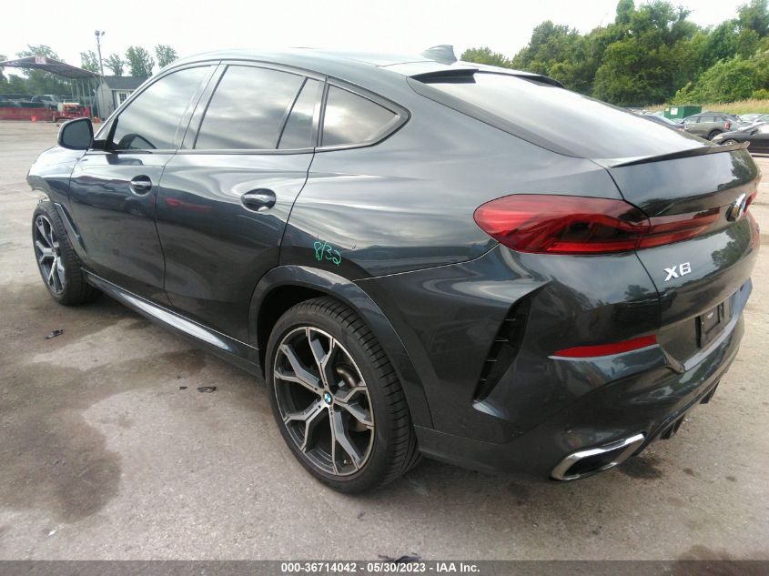 2022 BMW X6 XDRIVE40I - 5UXCY6C08N9K00808