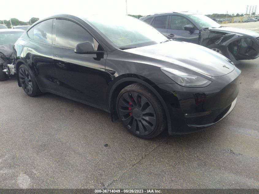 2022 TESLA MODEL Y PERFORMANCE - 7SAYGDEF2NF538732