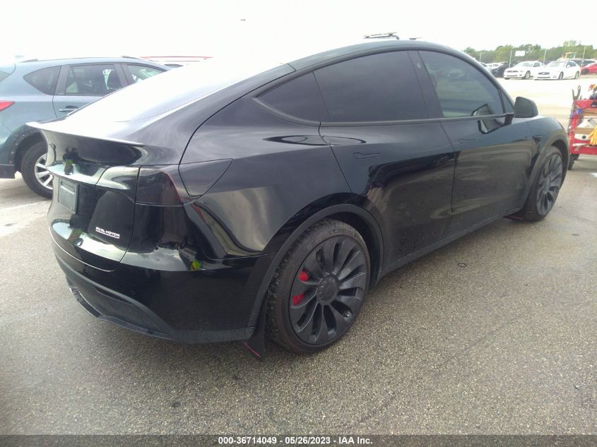 2022 TESLA MODEL Y PERFORMANCE - 7SAYGDEF2NF538732