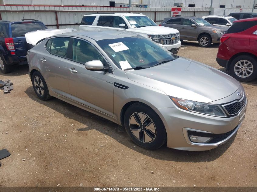 2013 KIA OPTIMA HYBRID LX - KNAGM4AD5D5049275
