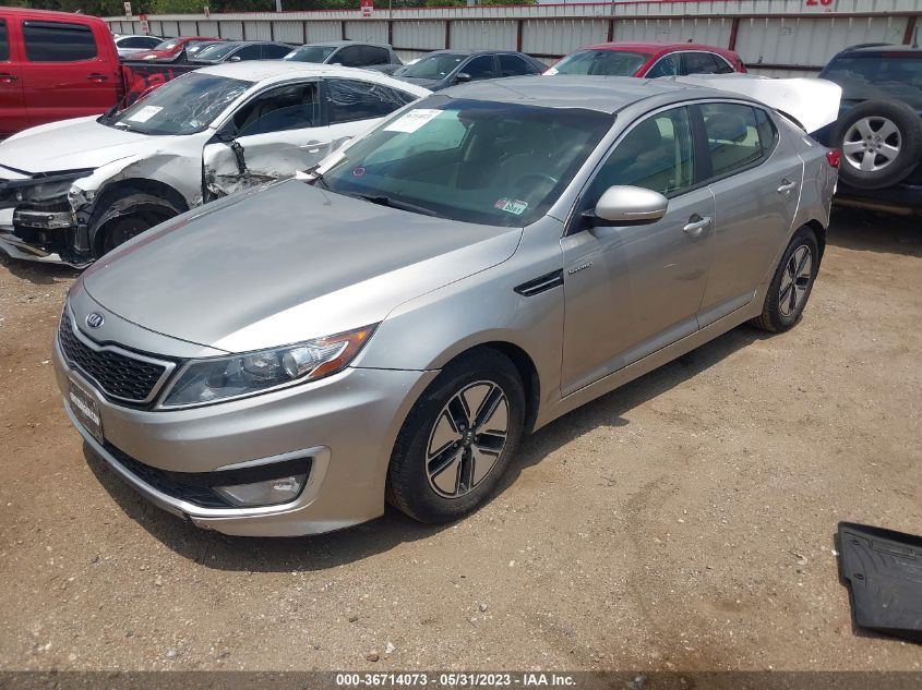 2013 KIA OPTIMA HYBRID LX - KNAGM4AD5D5049275