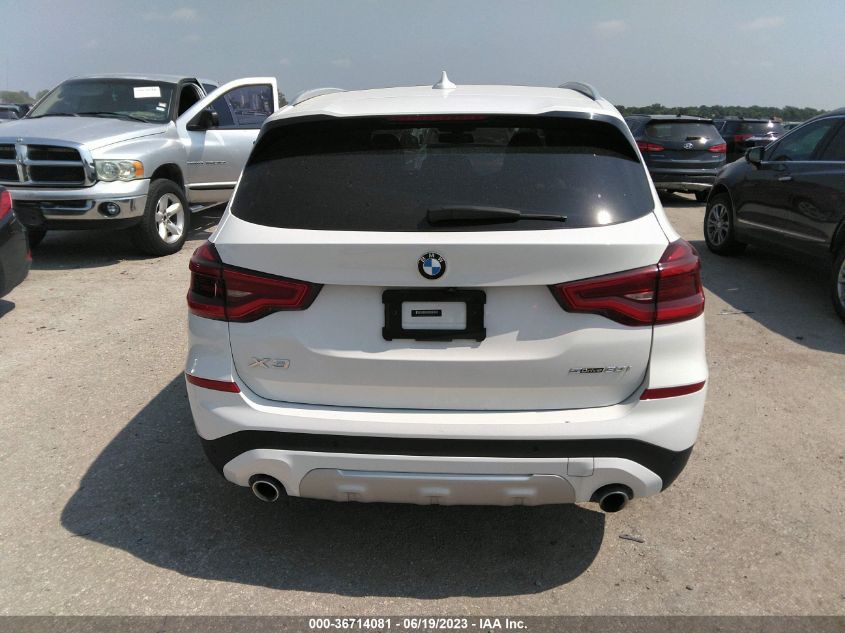 2020 BMW X3 SDRIVE30I - 5UXTY3C01LLU72714