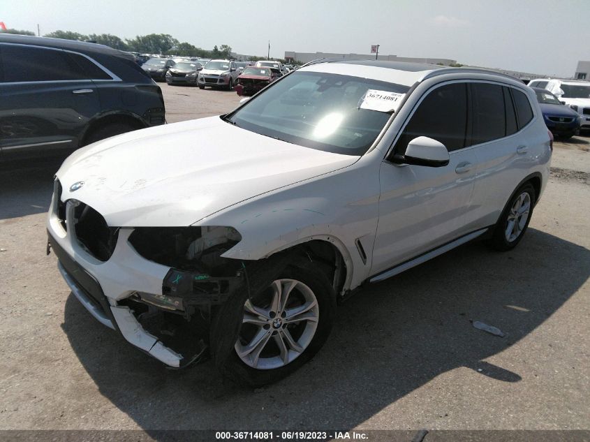 2020 BMW X3 SDRIVE30I - 5UXTY3C01LLU72714