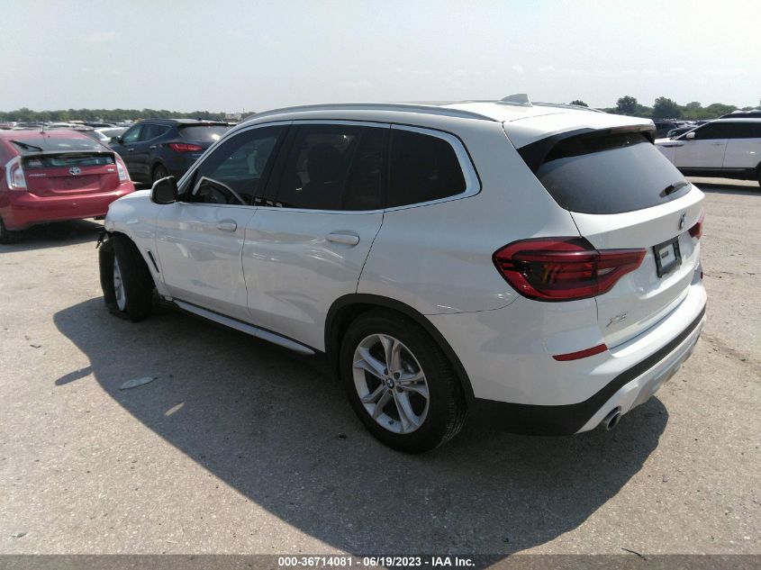 2020 BMW X3 SDRIVE30I - 5UXTY3C01LLU72714