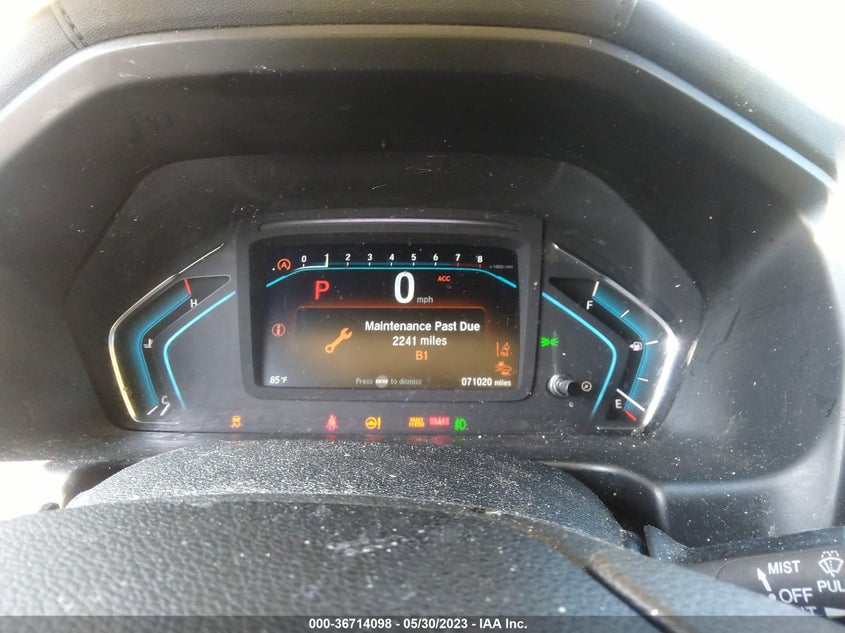 VIN 5FNRL6H56LB071338 2020 HONDA ODYSSEY EX