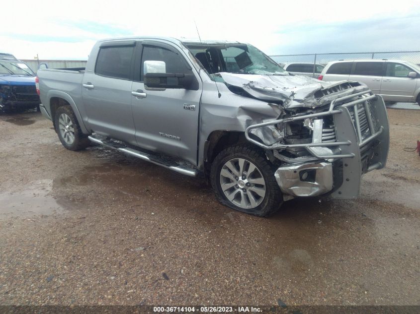 2017 TOYOTA TUNDRA 4WD LIMITED - 5TFHW5F16HX624189