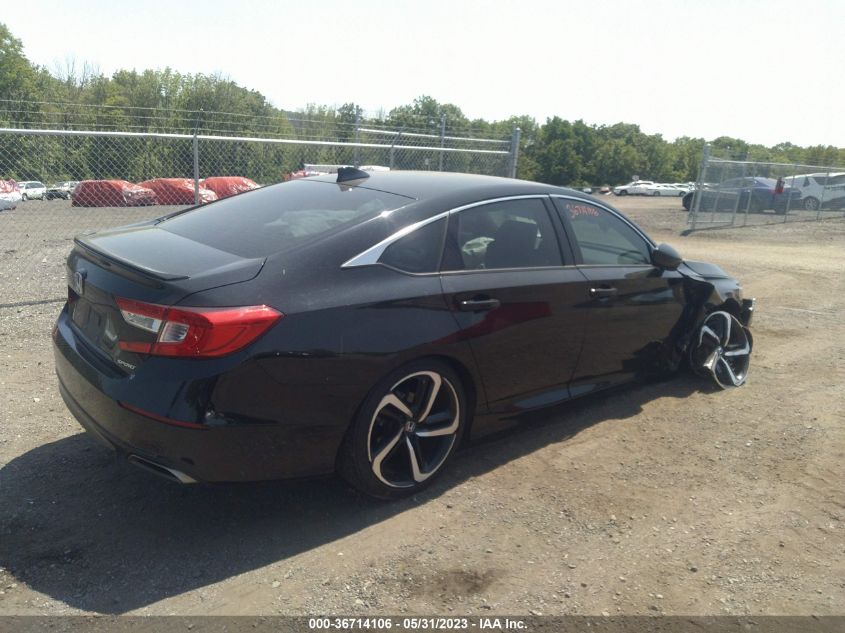 2021 HONDA ACCORD SEDAN SPORT - 1HGCV1F36MA124815