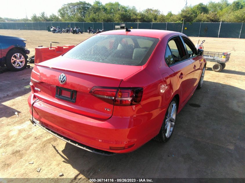 2016 VOLKSWAGEN JETTA SEDAN 1.8T SPORT - 3VWD17AJ7GM408630