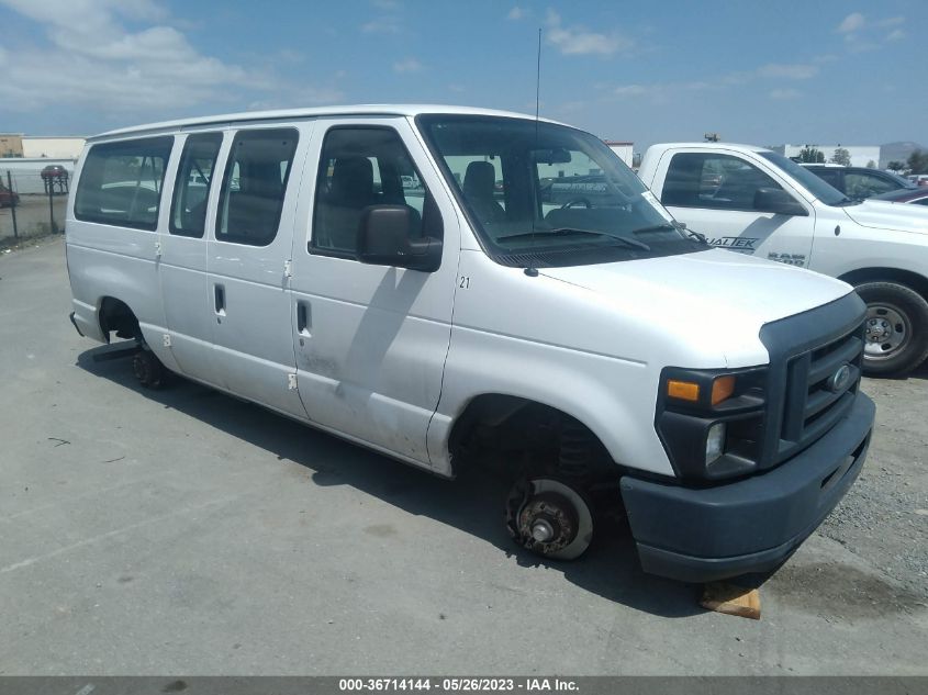 2014 FORD ECONOLINE WAGON XL/XLT - 1FMNE1BW8EDA36724