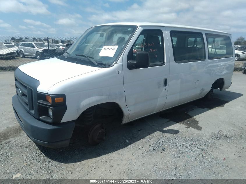 2014 FORD ECONOLINE WAGON XL/XLT - 1FMNE1BW8EDA36724