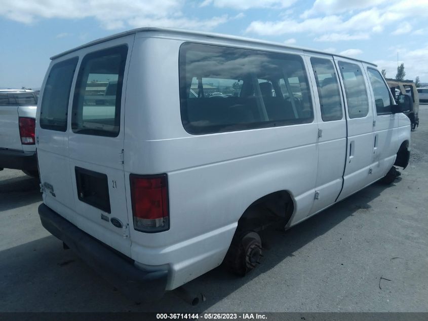 2014 FORD ECONOLINE WAGON XL/XLT - 1FMNE1BW8EDA36724