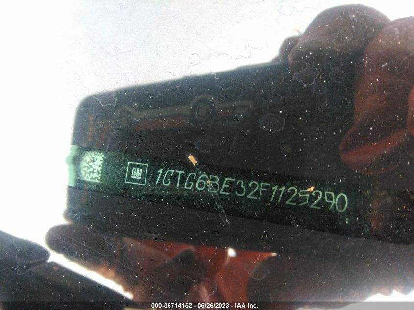 2015 GMC CANYON 4WD SLE - 1GTG6BE32F1125290