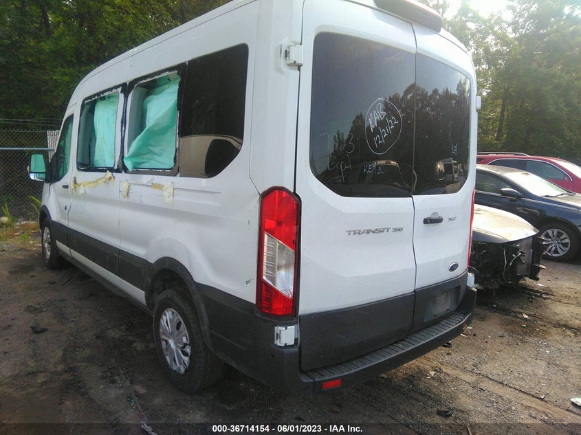 VIN 1FBAX2C80MKA64504 2021 FORD TRANSIT PASSENGER WAGON XL/XLT