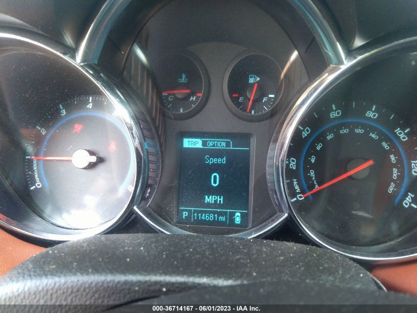 2014 CHEVROLET CRUZE 2LT - 1G1PE5SB2E7155362