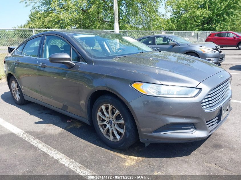 2016 FORD FUSION S - 3FA6P0G78GR269601