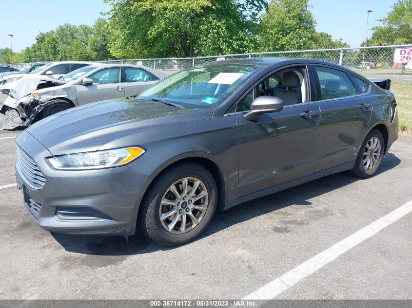 2016 FORD FUSION S - 3FA6P0G78GR269601