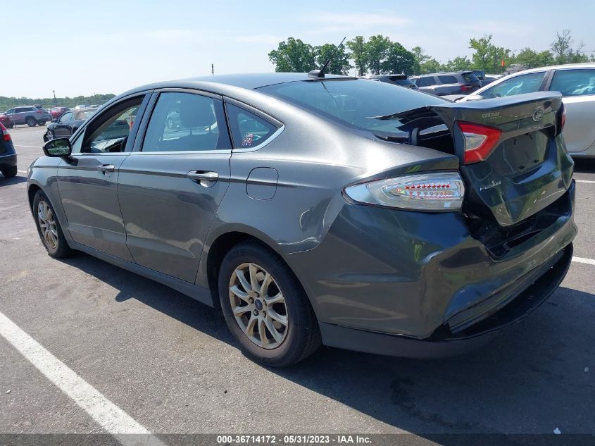 2016 FORD FUSION S - 3FA6P0G78GR269601