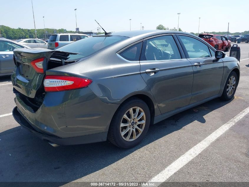 2016 FORD FUSION S - 3FA6P0G78GR269601