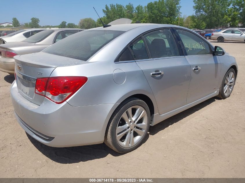 2014 CHEVROLET CRUZE LTZ - 1G1PG5SB9E7288047