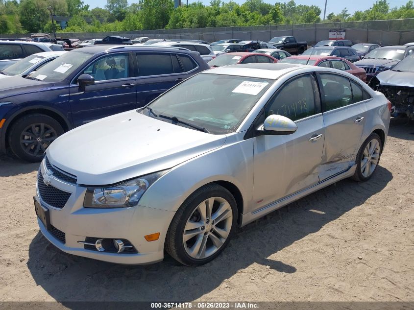2014 CHEVROLET CRUZE LTZ - 1G1PG5SB9E7288047