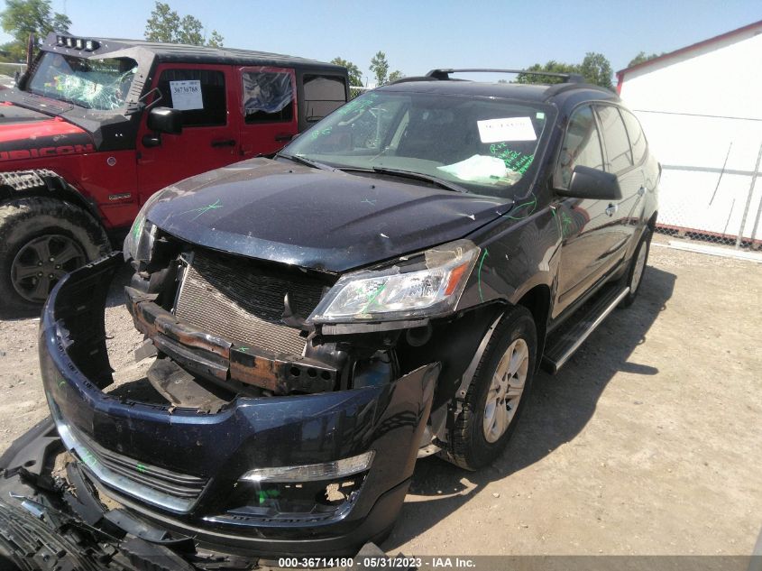 2016 CHEVROLET TRAVERSE LS - 1GNKRFED1GJ308187