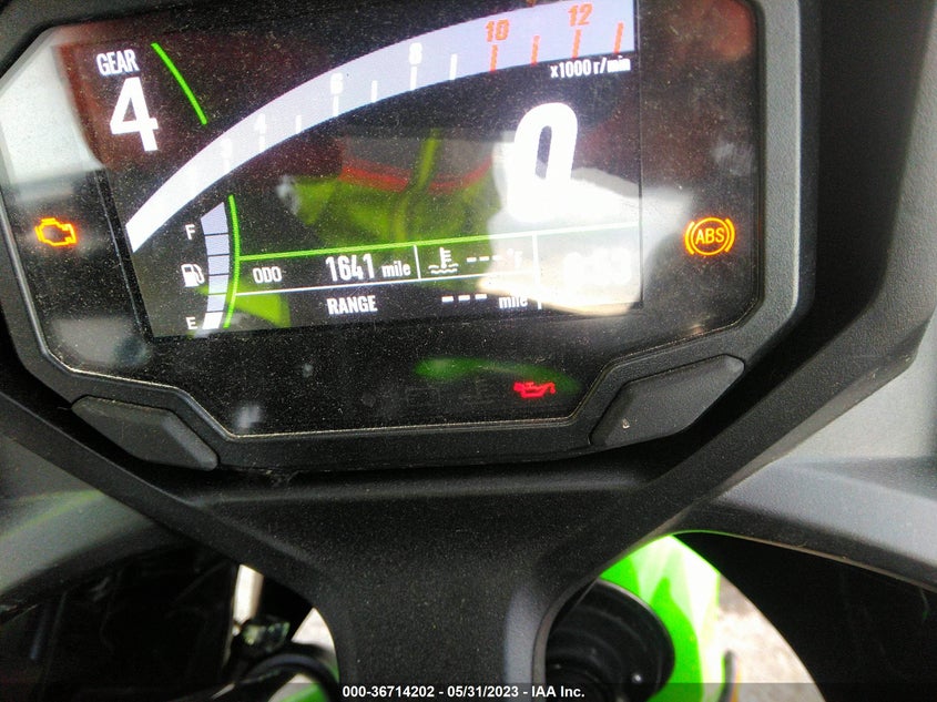 VIN ML5EXEM1XNDA65260 2022 KAWASAKI EX650 M