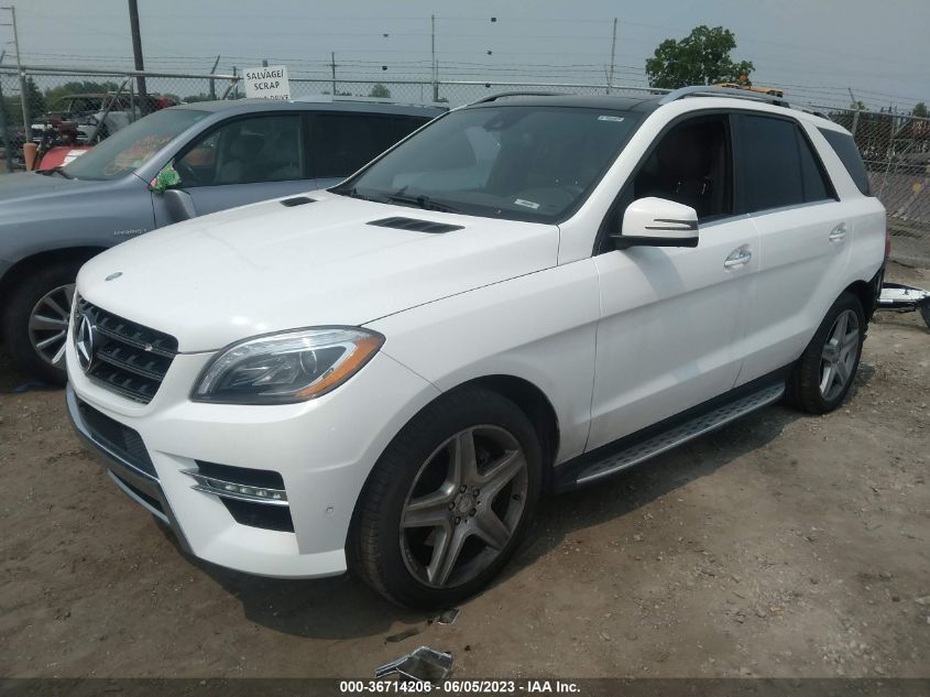 2015 MERCEDES-BENZ M-CLASS ML 350 BLUETEC - 4JGDA2EB2FA507193