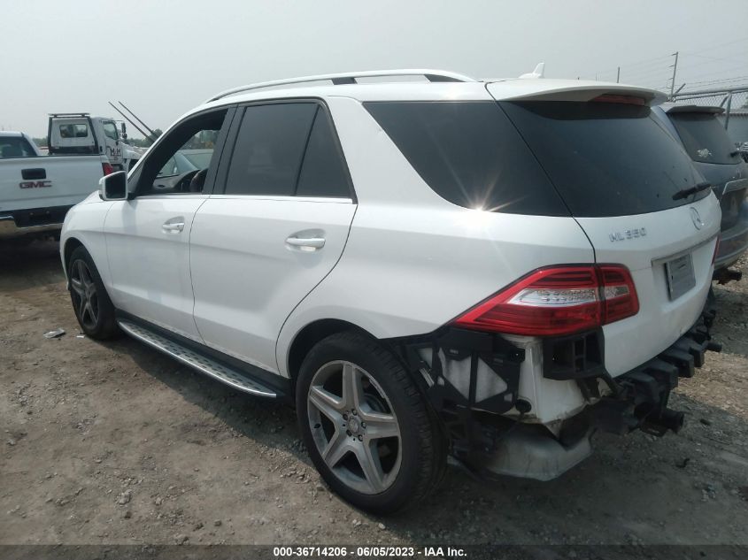 2015 MERCEDES-BENZ M-CLASS ML 350 BLUETEC - 4JGDA2EB2FA507193