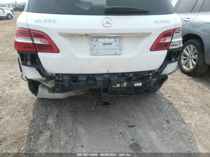 2015 MERCEDES-BENZ M-CLASS ML 350 BLUETEC - 4JGDA2EB2FA507193