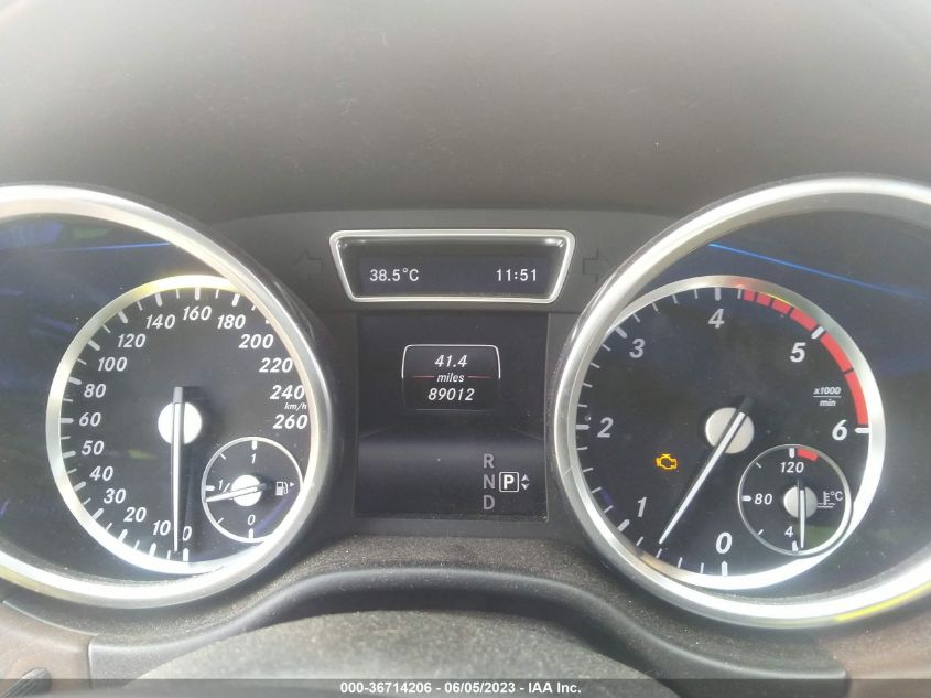 2015 MERCEDES-BENZ M-CLASS ML 350 BLUETEC - 4JGDA2EB2FA507193