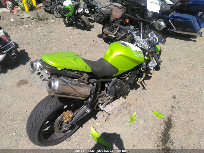 2009 TRIUMPH MOTORCYCLE STREET TRIPLE 675 SMTD01NE59J373278