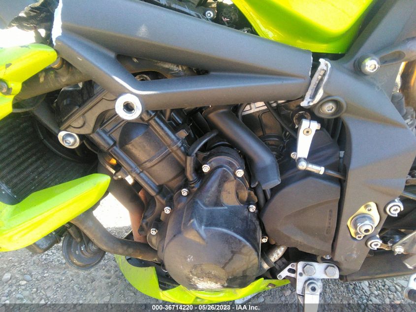 2009 TRIUMPH MOTORCYCLE STREET TRIPLE 675 SMTD01NE59J373278