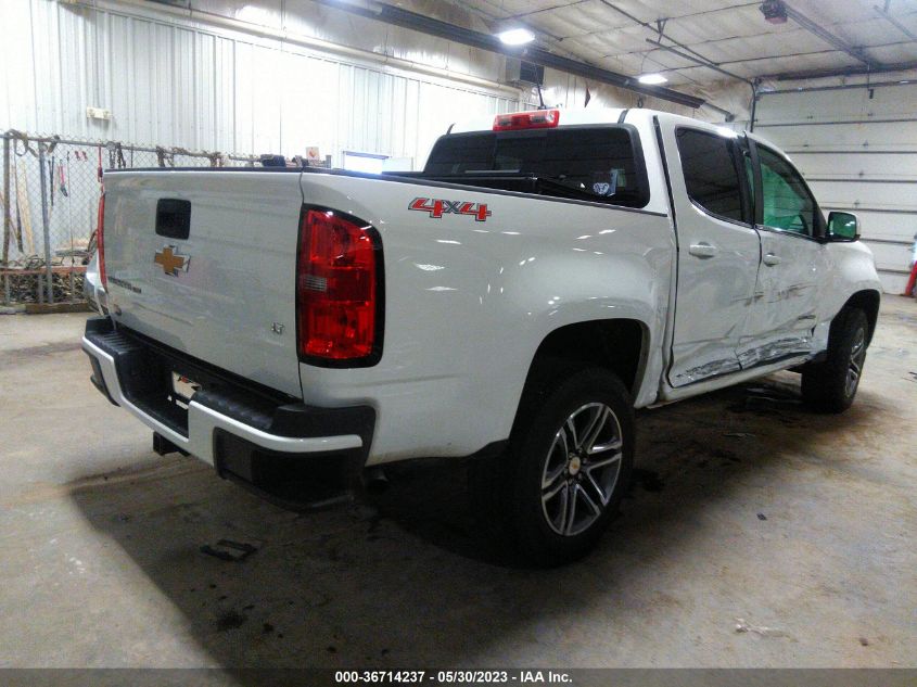 2020 CHEVROLET COLORADO 4WD LT - 1GCGTCEN2L1234456