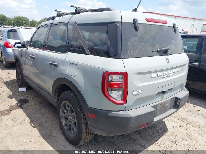 2021 FORD BRONCO SPORT BIG BEND - 3FMCR9B60MRA60855