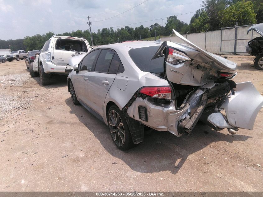 2021 TOYOTA COROLLA SE/NIGHTSHADE/APEX SE - 5YFS4MCE9MP085007