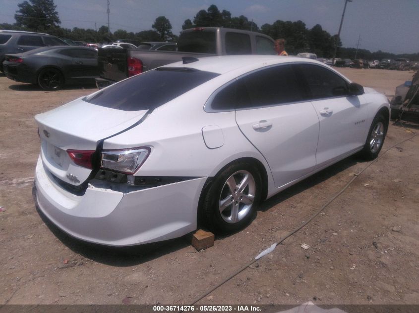 2021 CHEVROLET MALIBU LS - 1G1ZB5STXMF052348