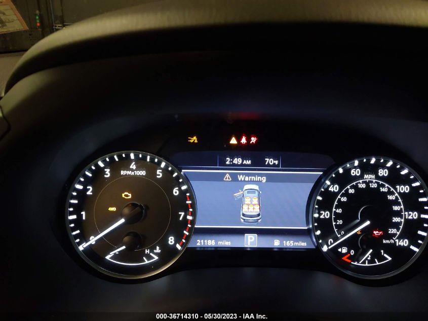 2022 NISSAN ARMADA SL - JN8AY2BB1N9810414