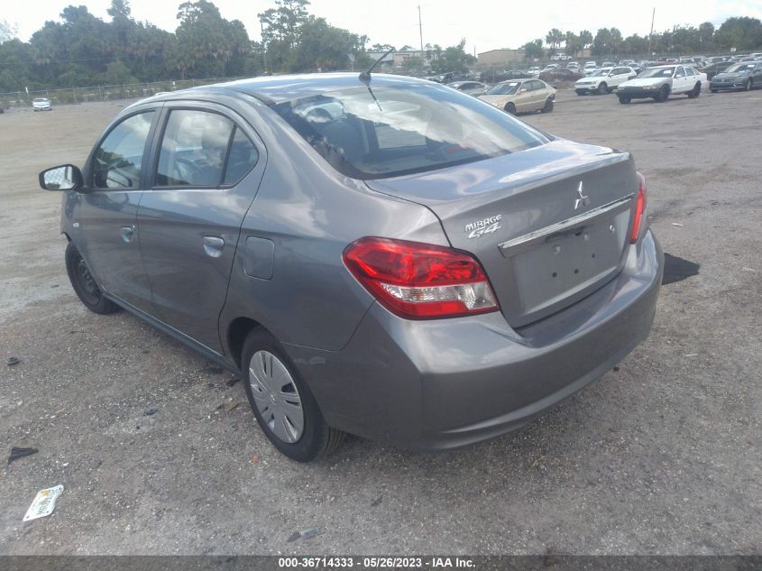 2020 MITSUBISHI MIRAGE G4 ES - ML32F3FJ6LHF10857